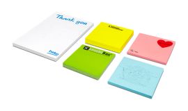 Memomind Haftnotizen auf buntem Papier