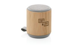 Bambus und Stoff 3W Wireless Speaker