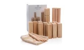 Kubb Outdoor Wurfspiel aus Holz
